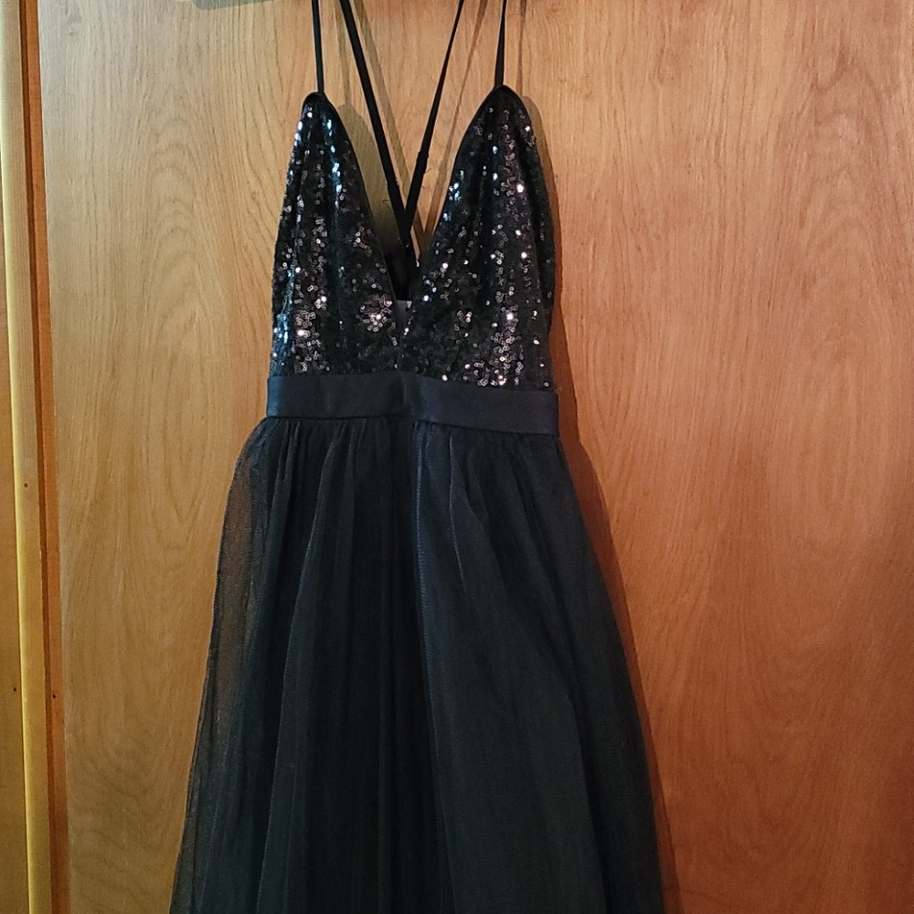 Floor length special occasion dress